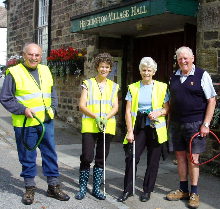 Join the Heighington  Volunteer Litter Pickers