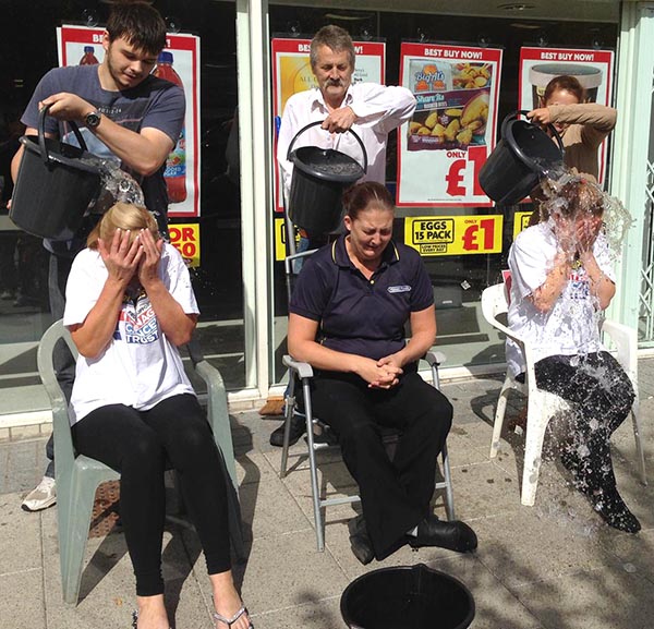 Heron Staff Take the Ice Bucket Challenge