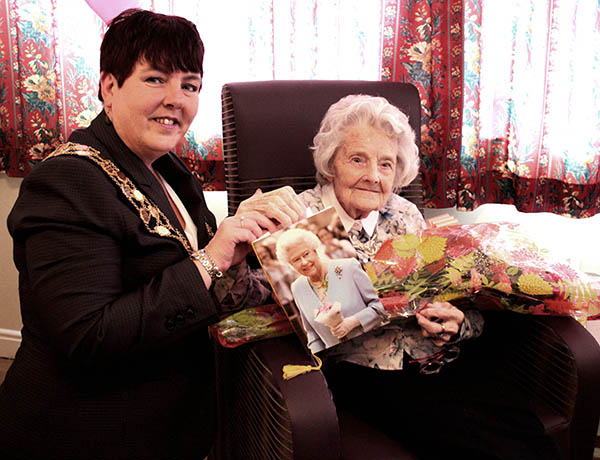 Aycliffe Resident Marks 100th Birthday