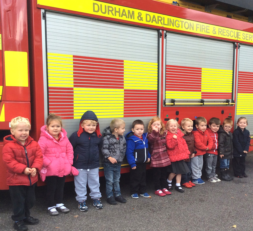 Firemen Visit Nursery