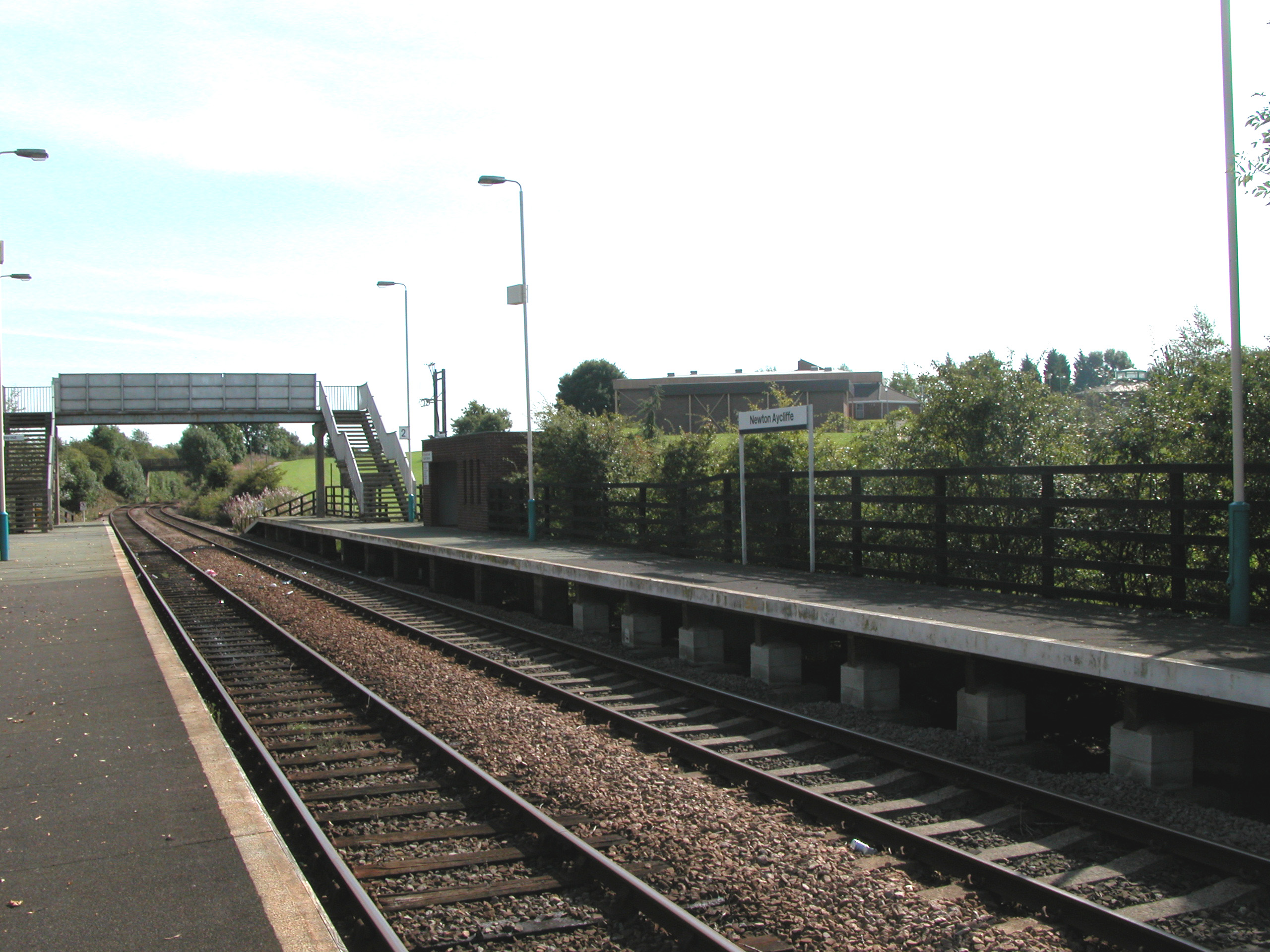 Heighington Station Floral Display