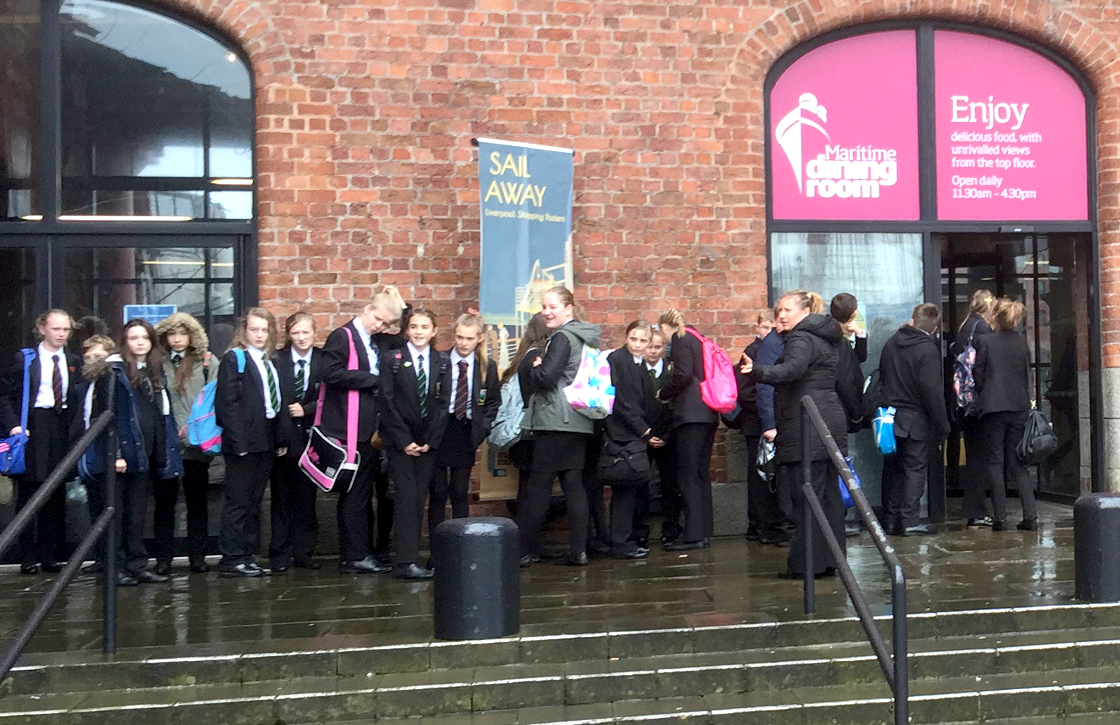 Greenfield Students In Liverpool