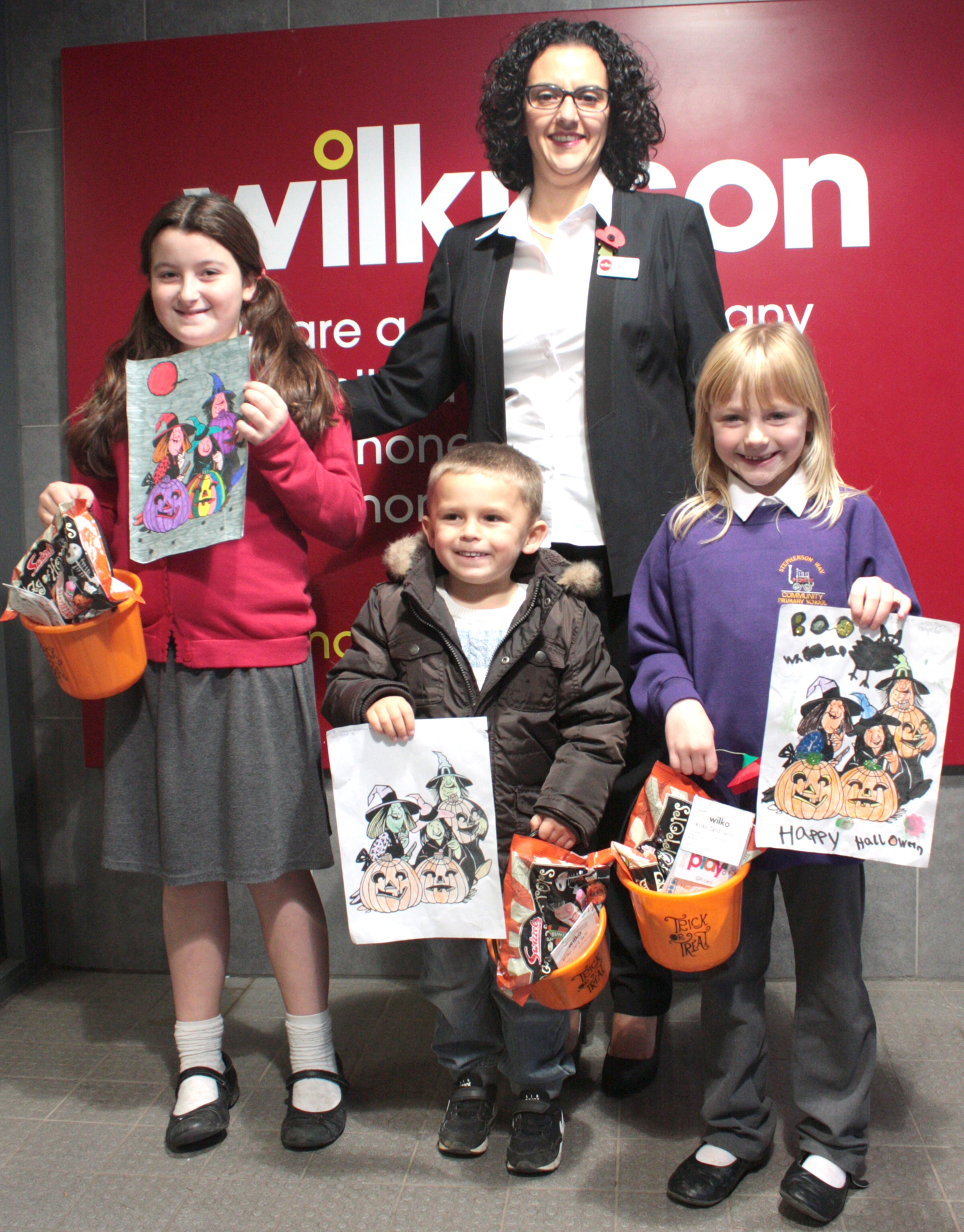 Hallowe’en Colouring Competition Winners