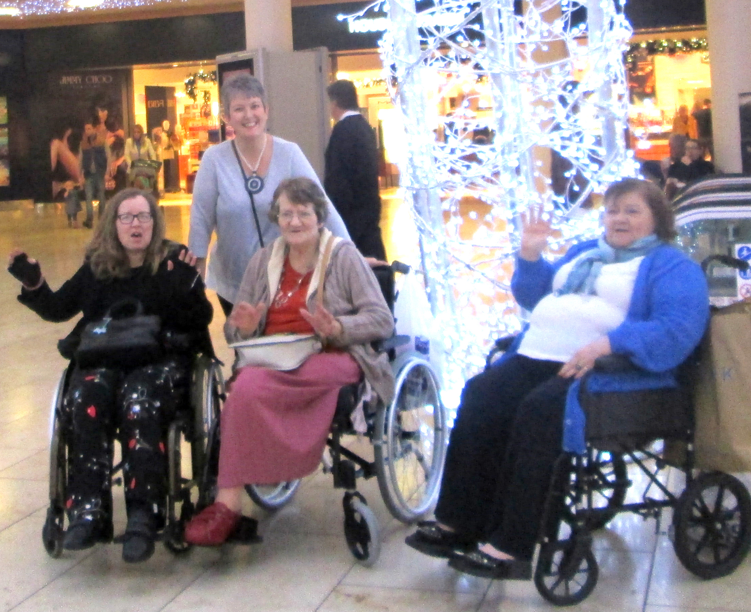 Care Home Residents  Visit Metro Centre