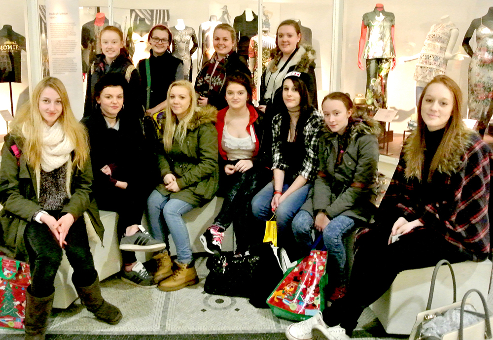 Students Visit London Fashion Exhibition