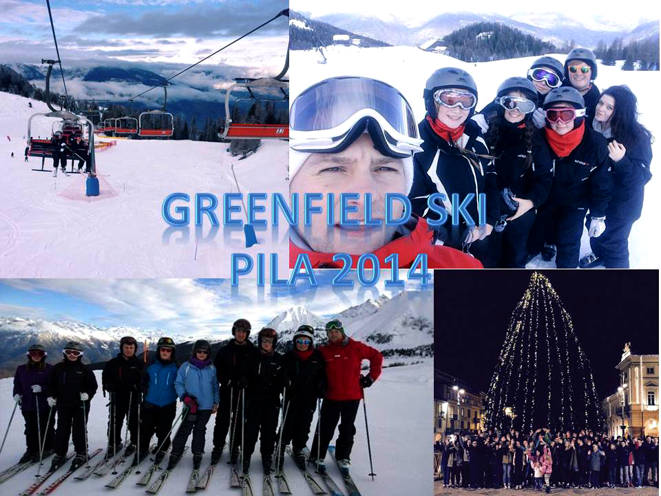 Greenfield Students on Italian Residential Ski Trip