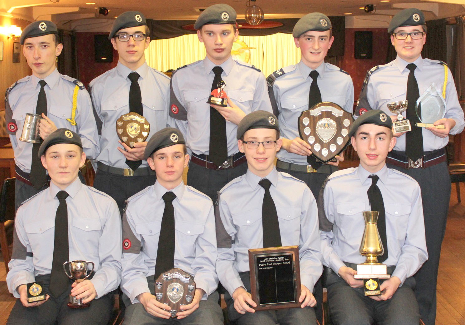 Presentation Night for Town’s Air Cadets