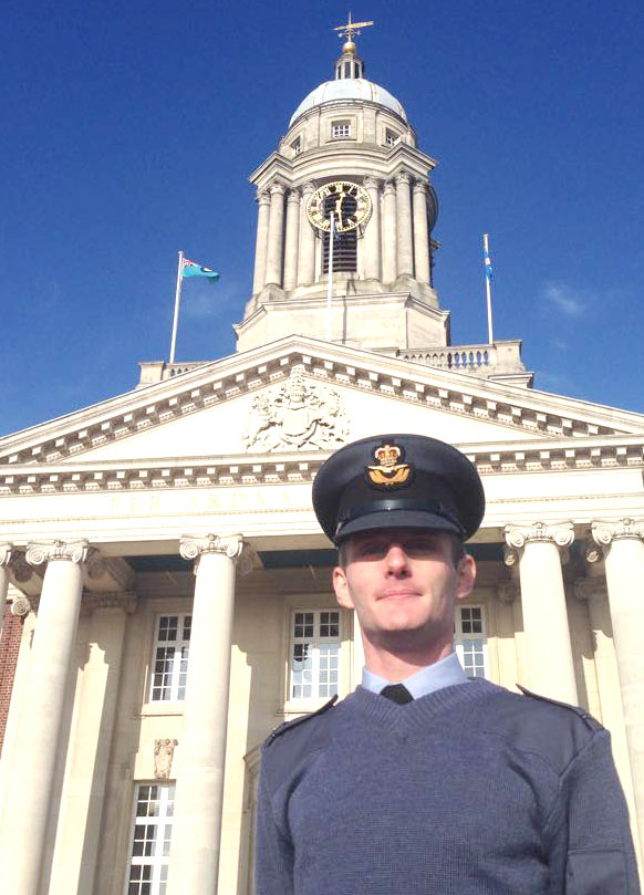 Former Cadet Promoted to Pilot Officer