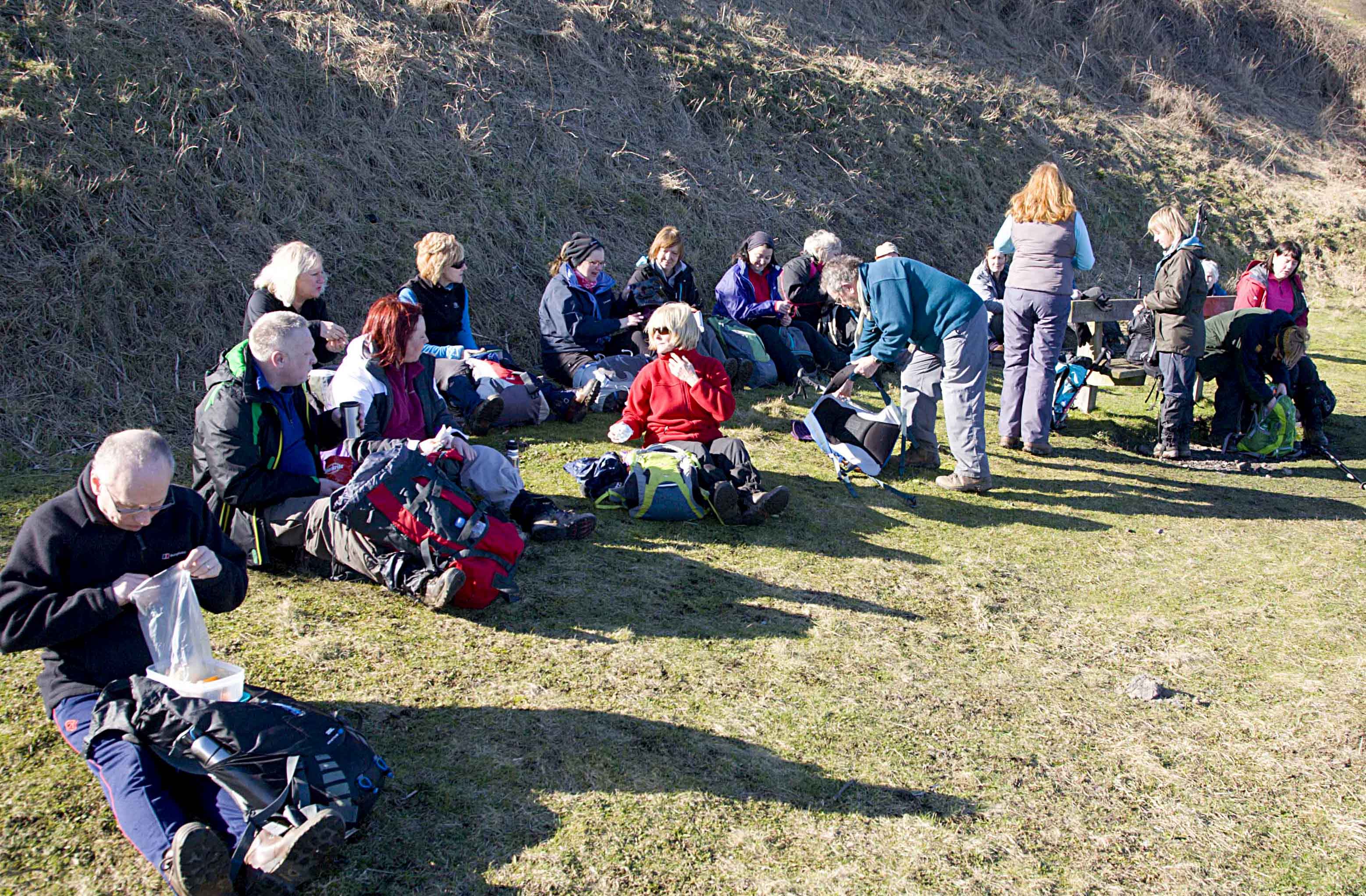 Aycliffe Fell Walkers at Whitby