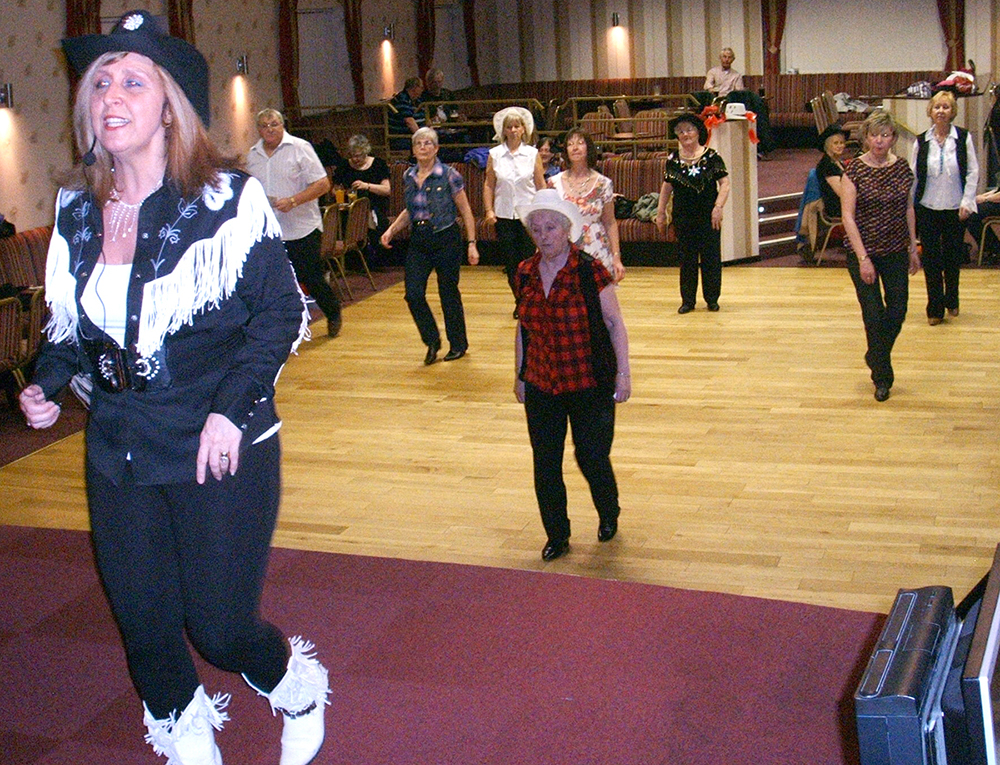 Have Fun with the Legion Club Line Dancers