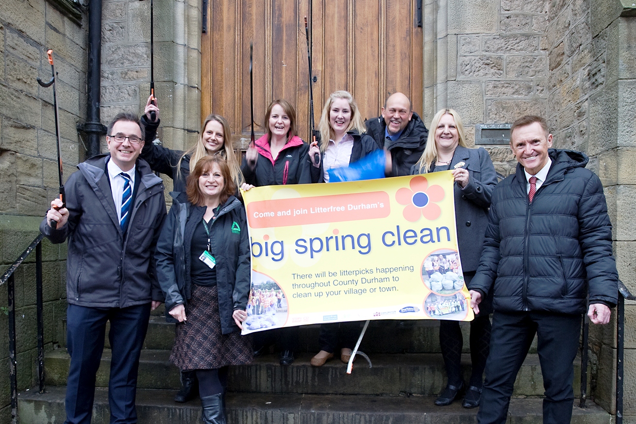 Partnership Backs Big Spring Clean