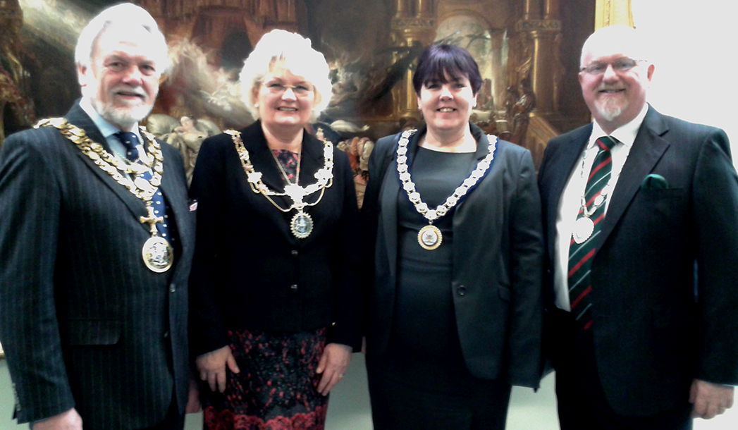 Newton Aycliffe Mayor at Parade