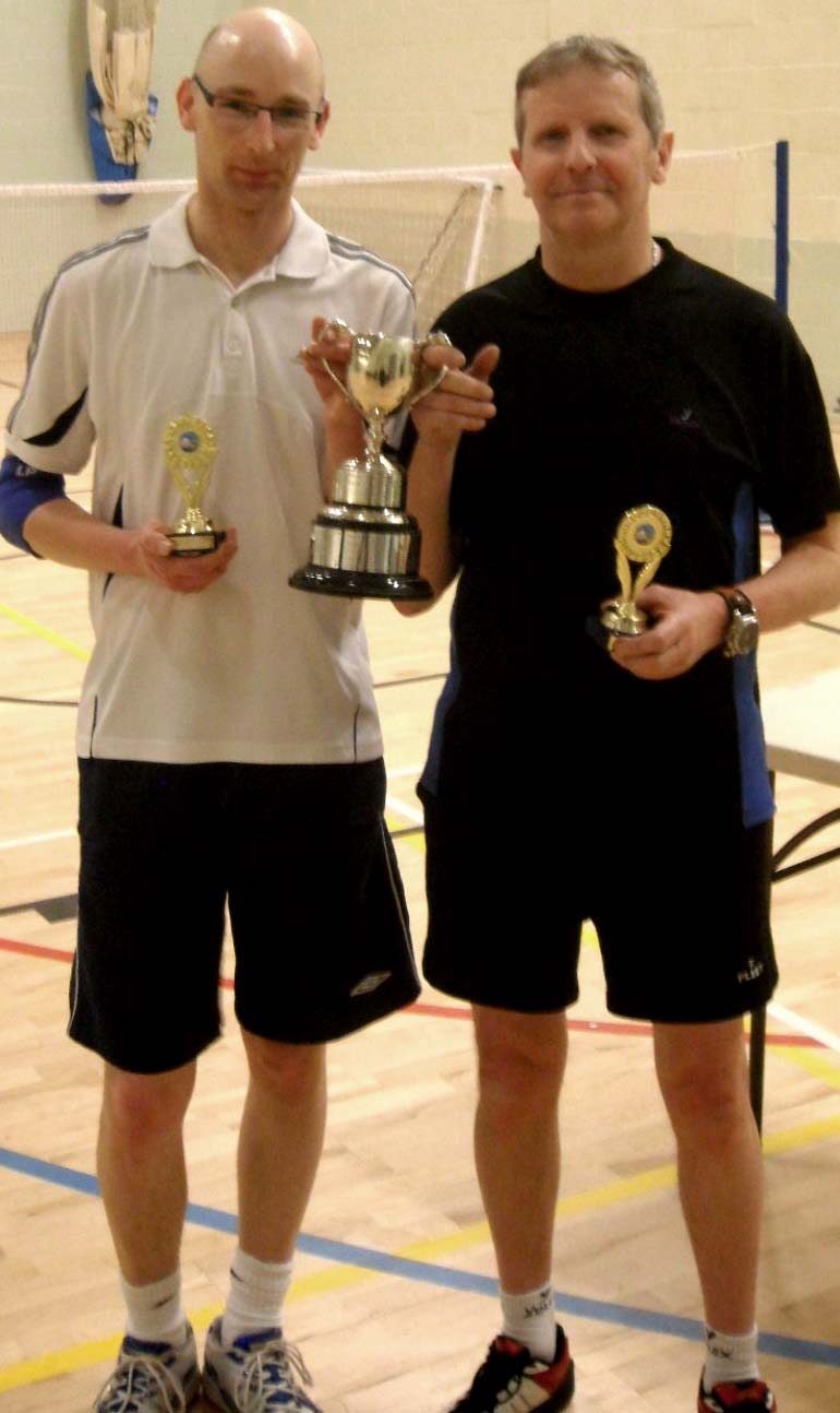 Two Badminton Trophies for Aycliffe