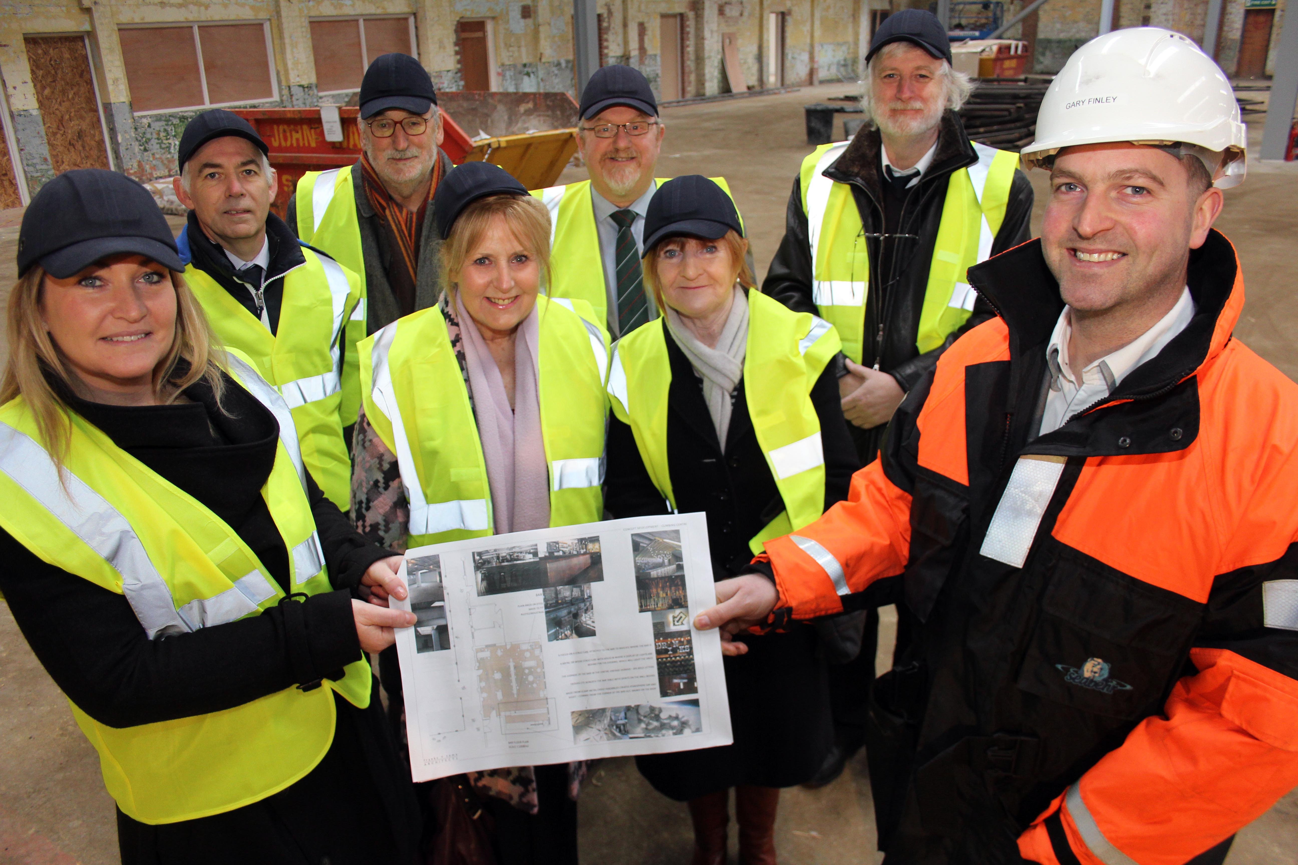 Councillors Impressed by Aycliffe ROF Memorial Plans