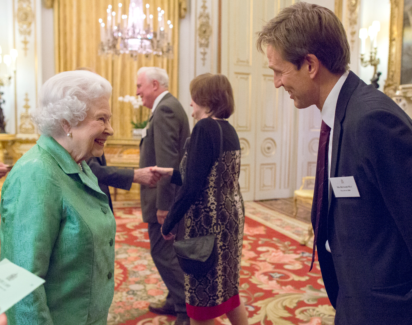 Aycliffe Resident Attends Queen’s Churchill Reception