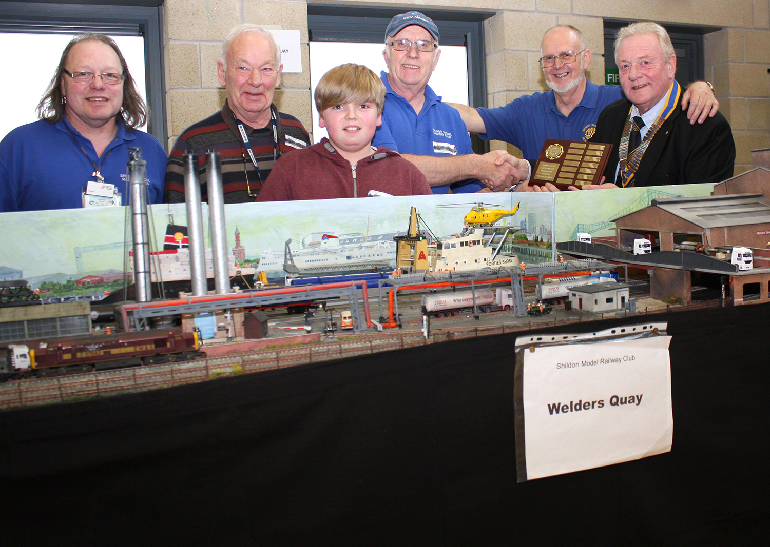 Record Crowd at Rotary Model Railway Exhibition