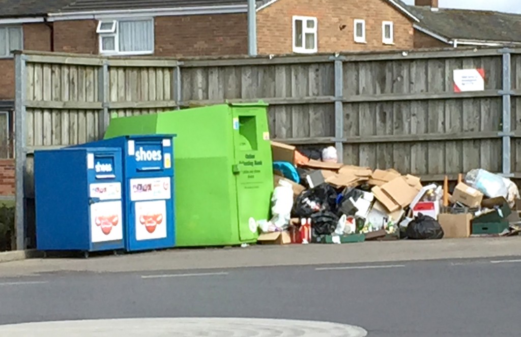 tesco flytipping newton news