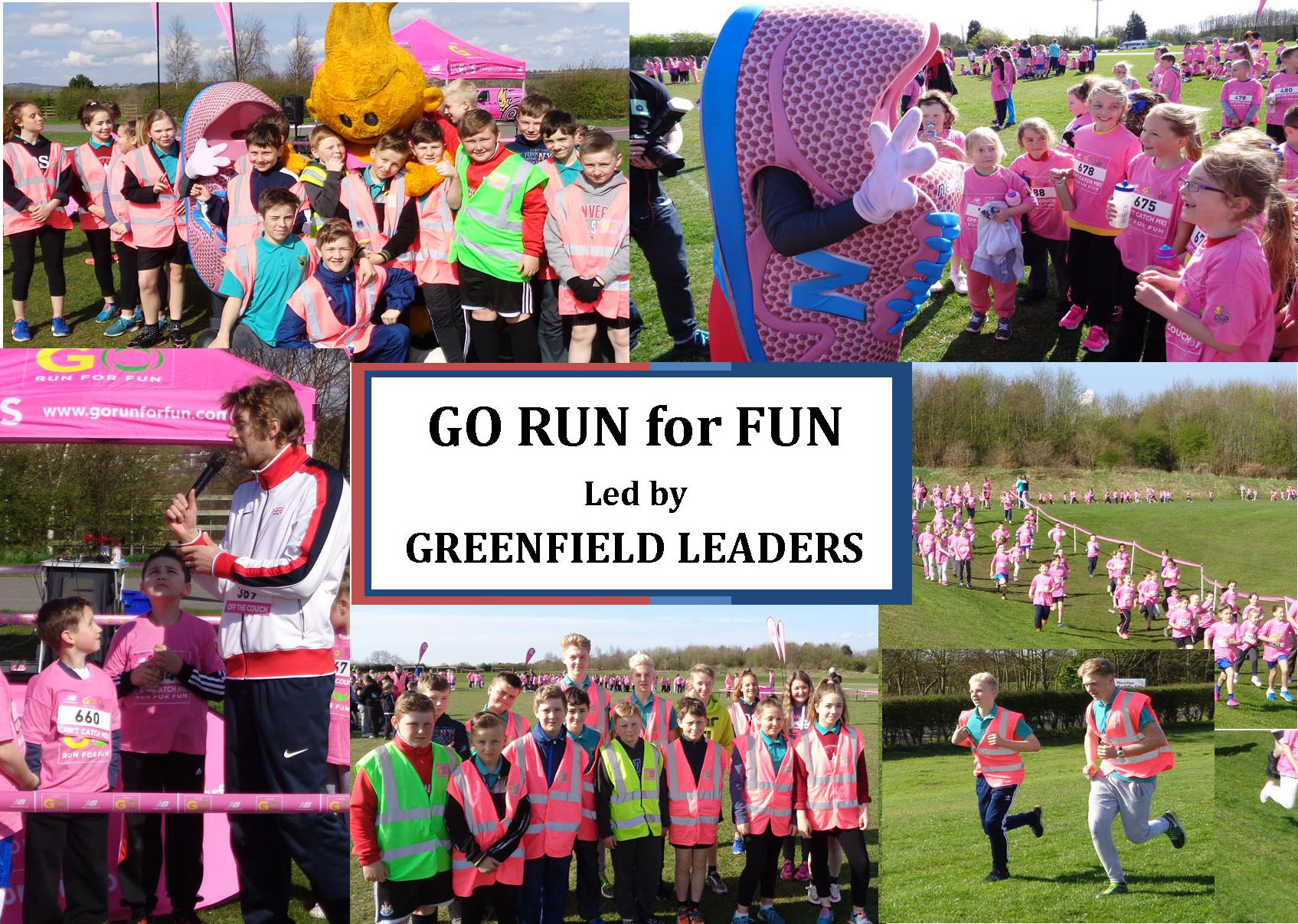 Greenfield Volunteers Sport Leaders at Aycliffe Fun Run