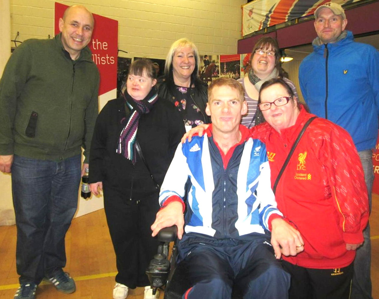 Local Disabled Group Meet Paralympians