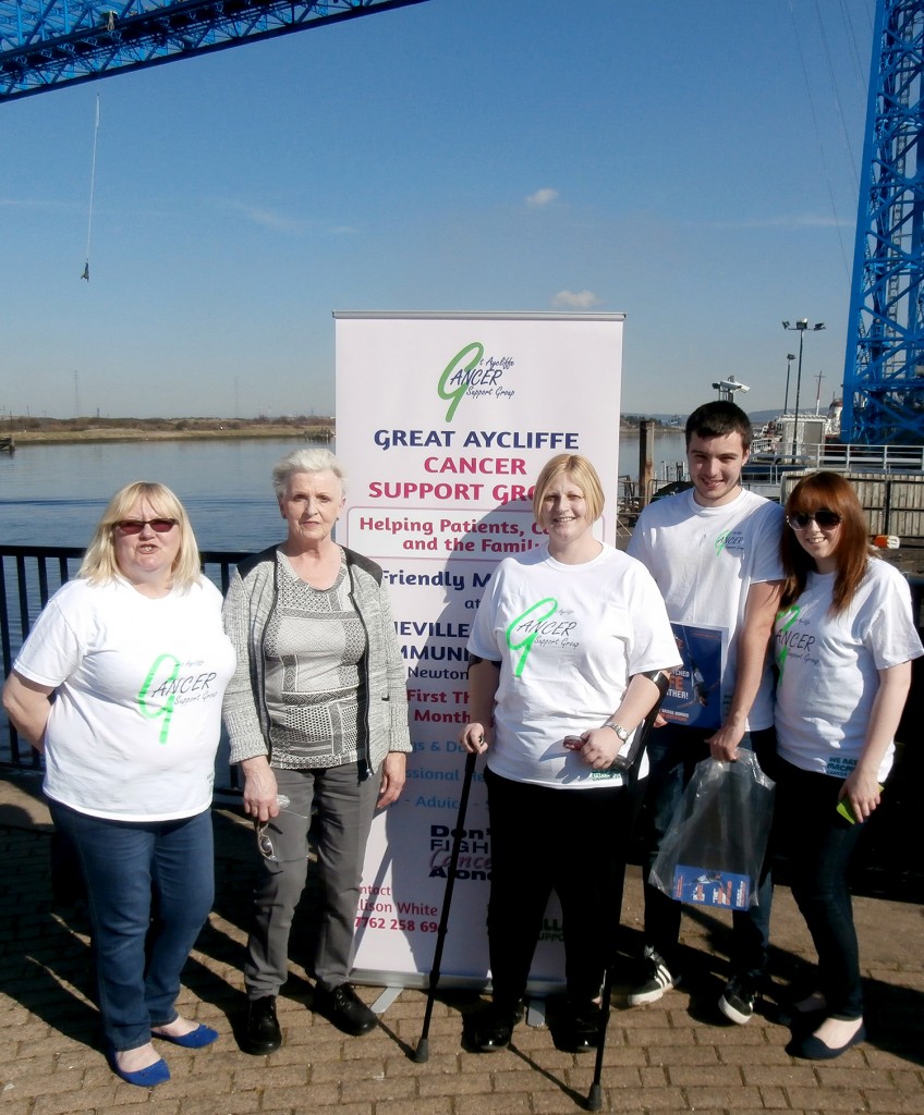 bungee jump for cancer charity
