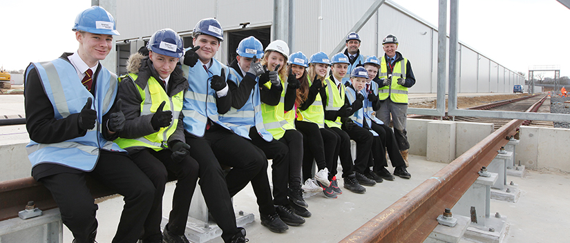 Students Tour Shepherd Hitachi Site