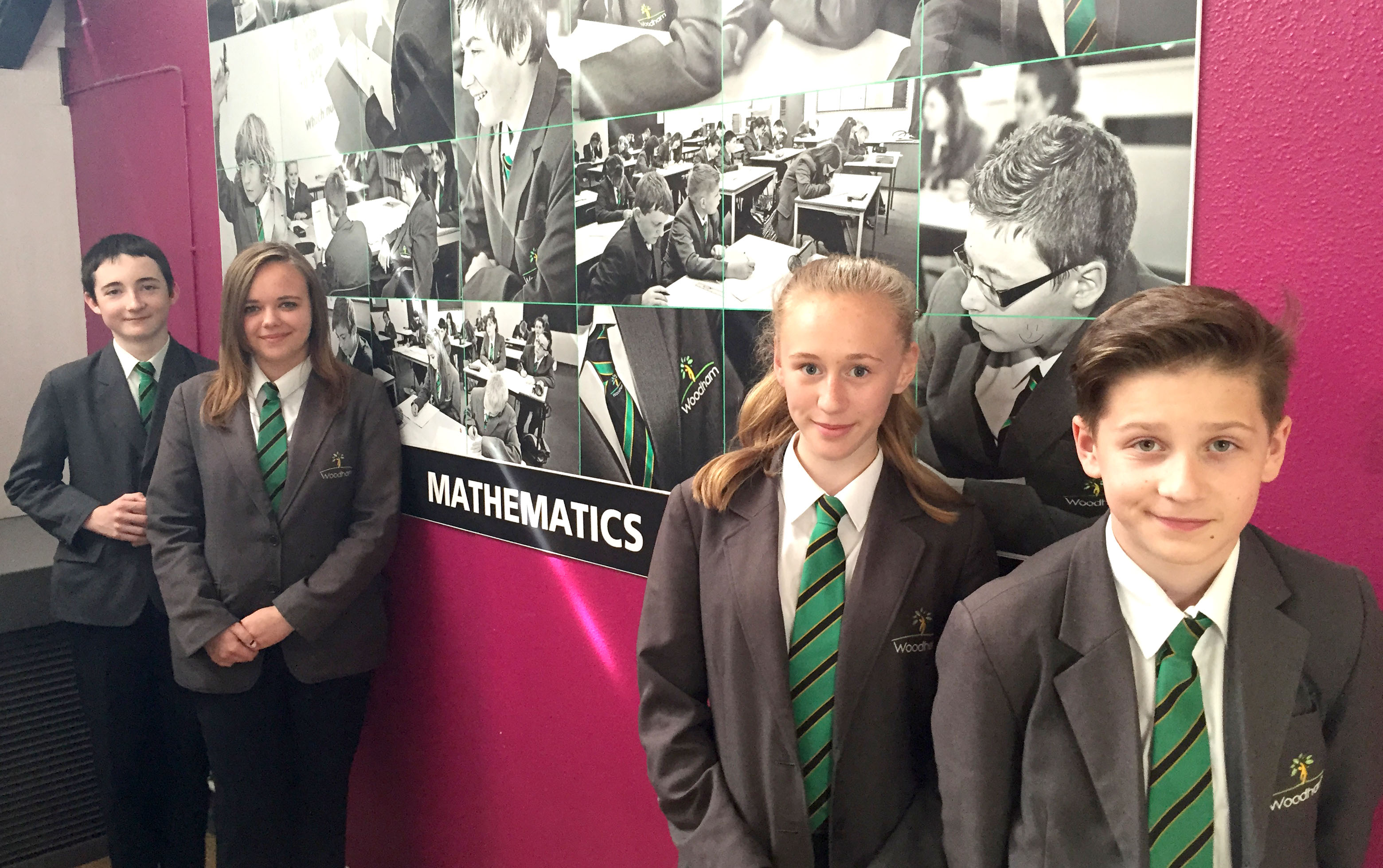 Woodham Students in Maths Challenge