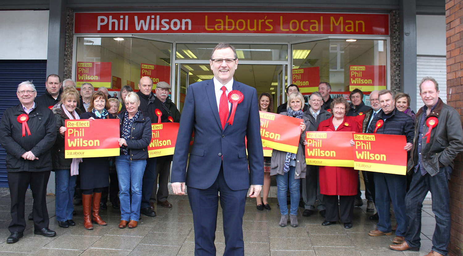 Labour Candidate’s Invite to a Cuppa in Town Centre Shop