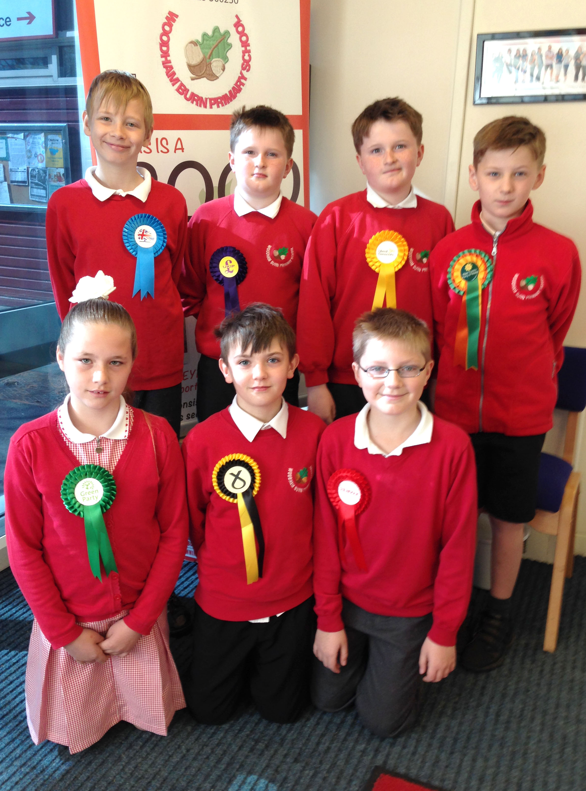 Mock Election at Woodham Burn School