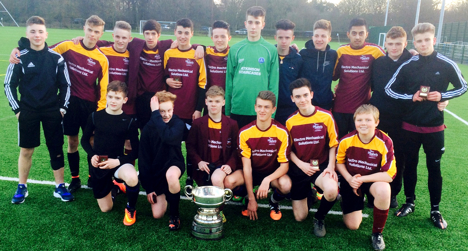 Two Cup Trophies for St. John’s School