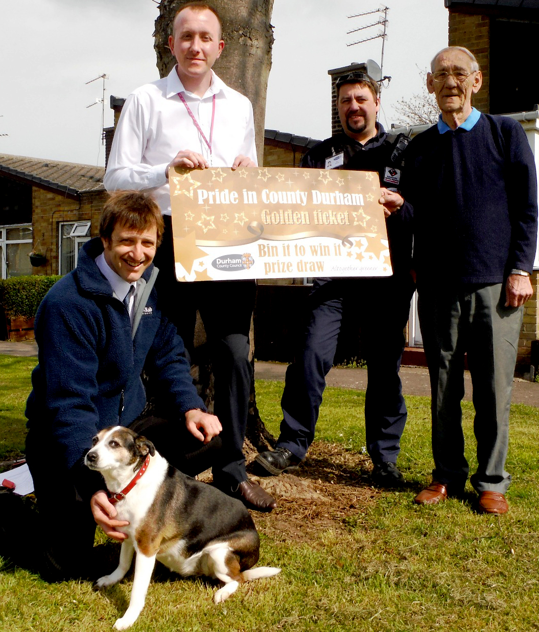 Good Dog Owner Picks up Cash Prize