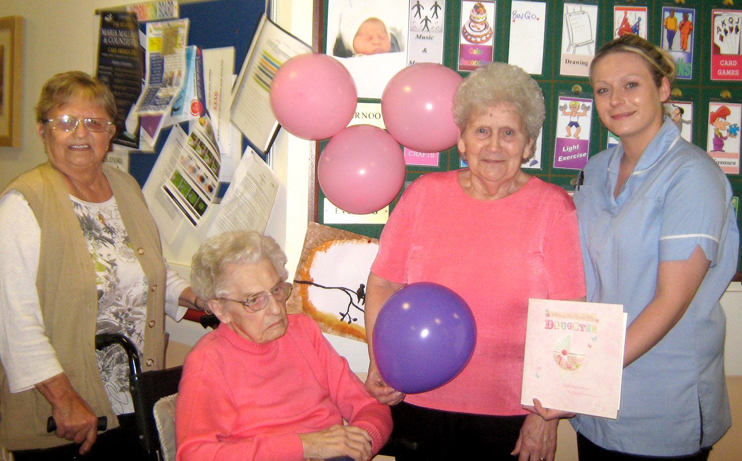 Care Home Residents Greet Royal Arrival