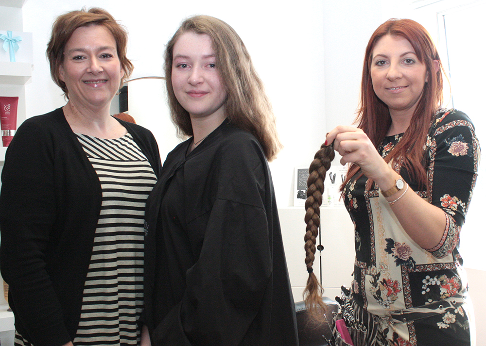 Milli Donates Hair to Make Wig for Child Cancer Victim