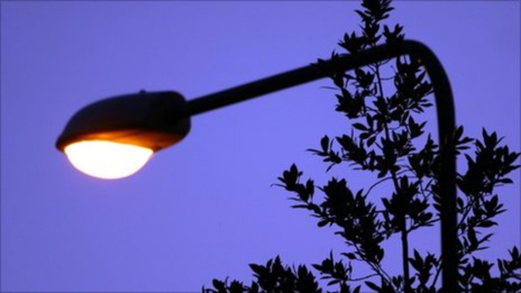 Ugly Urban Street Lighting on Aycliffe Village Historic Green!