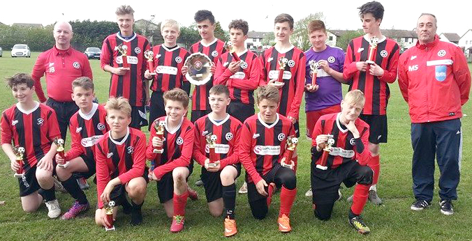 Heighington AFC Under 14’s Blackpool Plate Winners