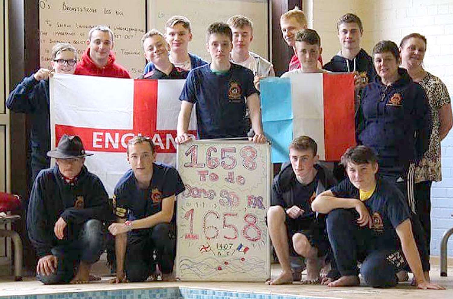 Cadets Swim ‘The Channel’