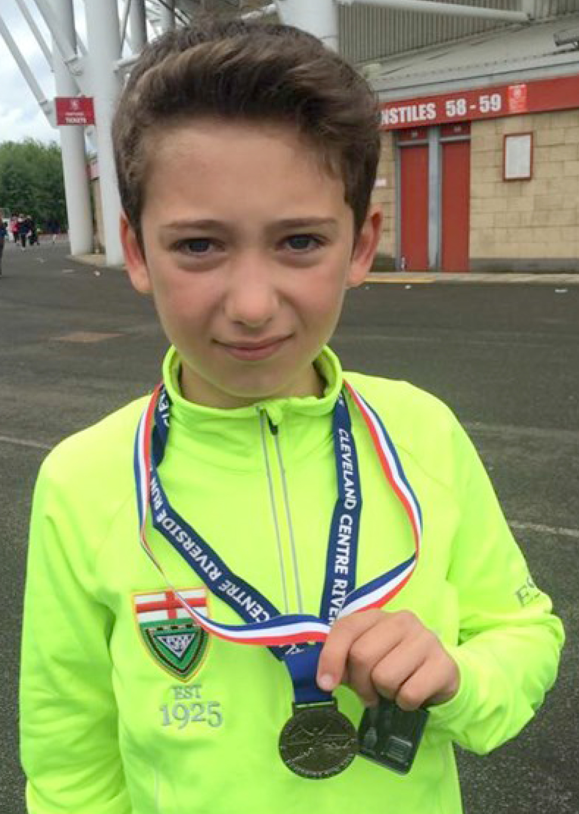 Twelve Year Old Runs For Charity