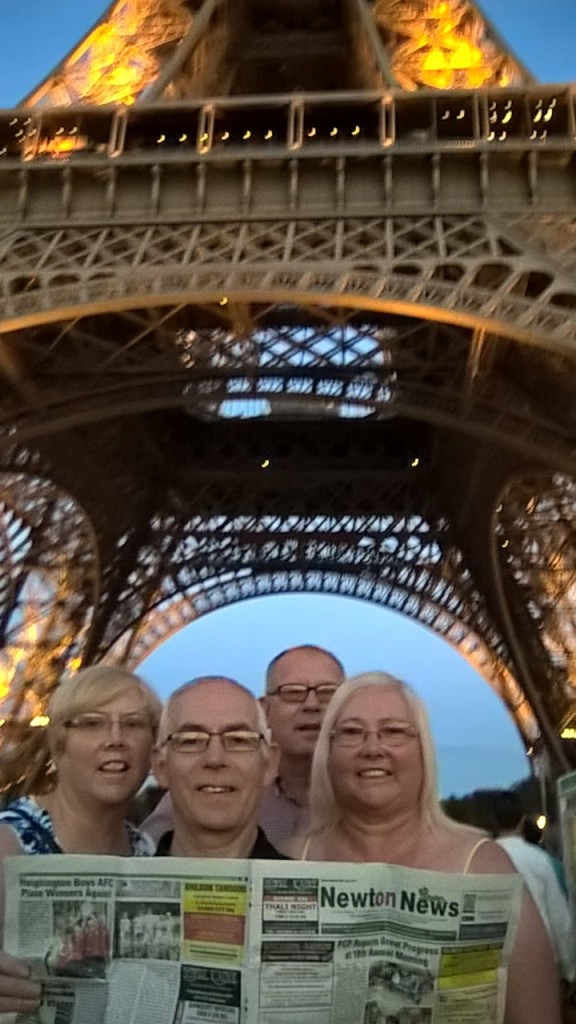 Newton News at Eiffel Tower 2