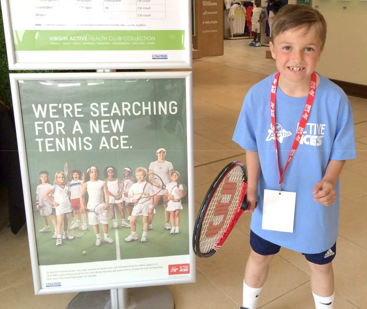 Aycliffe Tennis Star of the Future