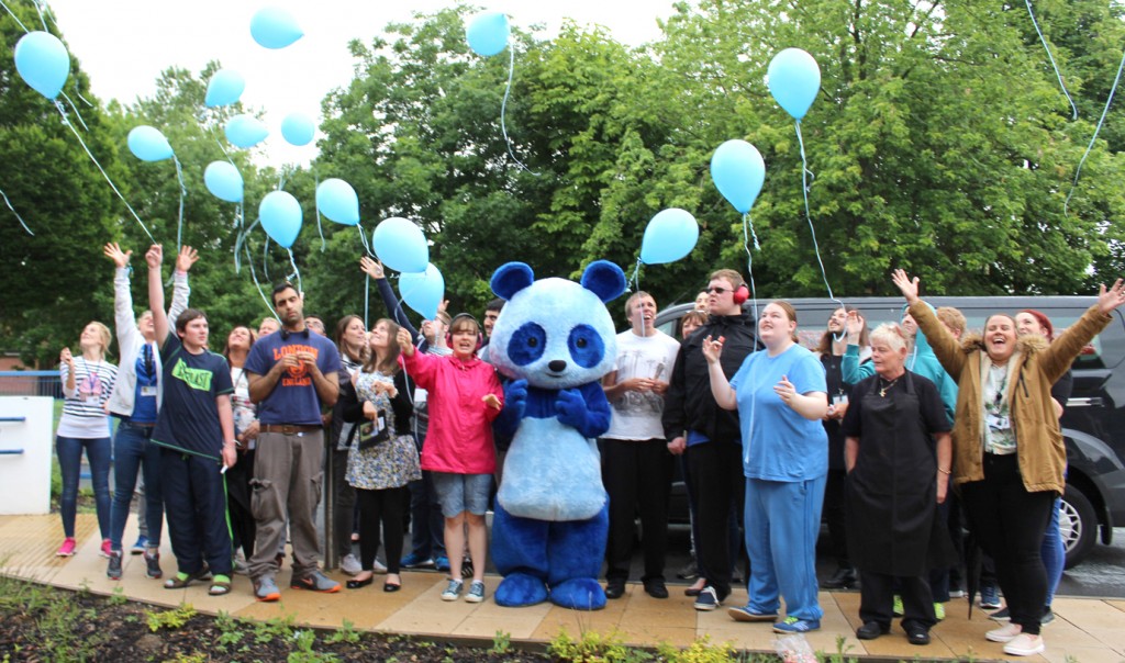 Balloon release at North East Centre for Autism (2)