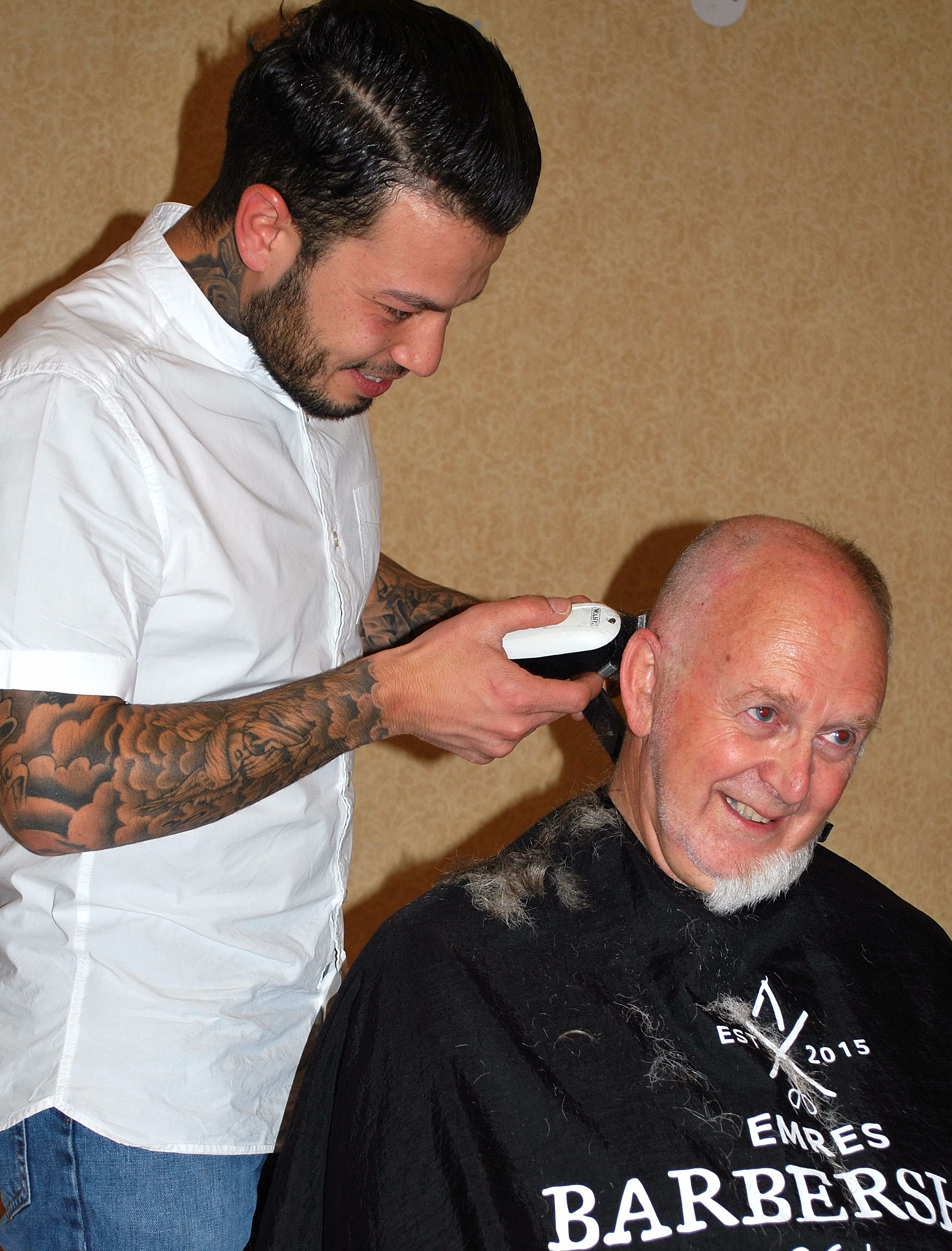 Second ‘Close Shave’ for Charity Fundraiser John