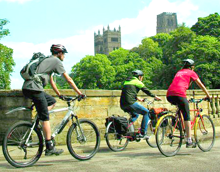 On Your Bike to Durham Cathedral