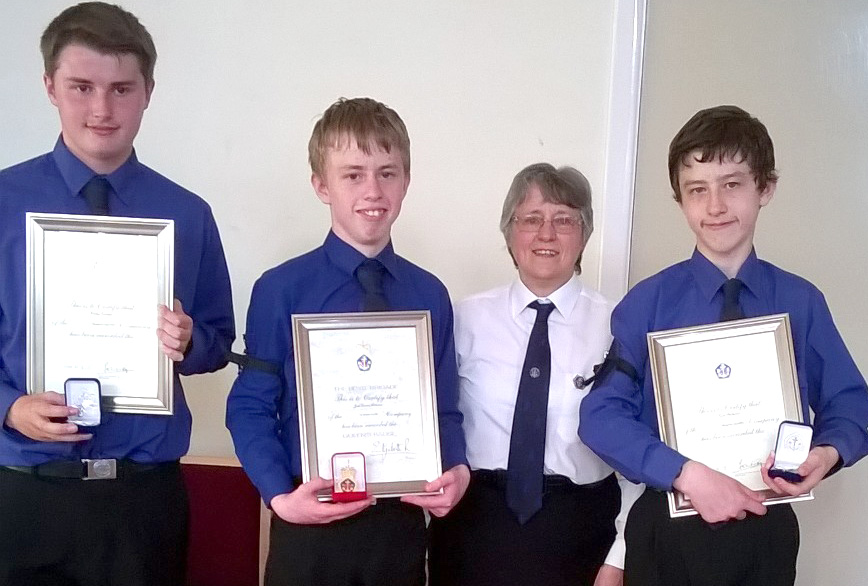 Boys Brigade Awards