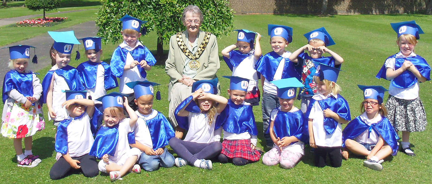 Mayor at Pre-School Graduation