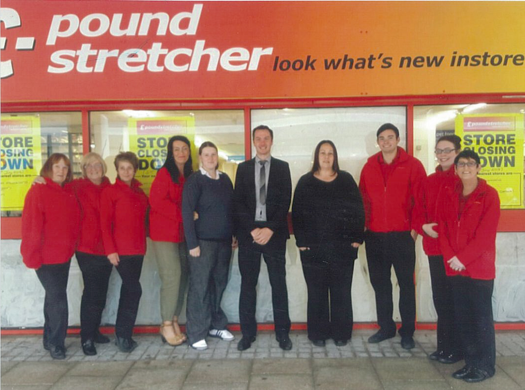 Goodbye Poundstretcher’s Staff