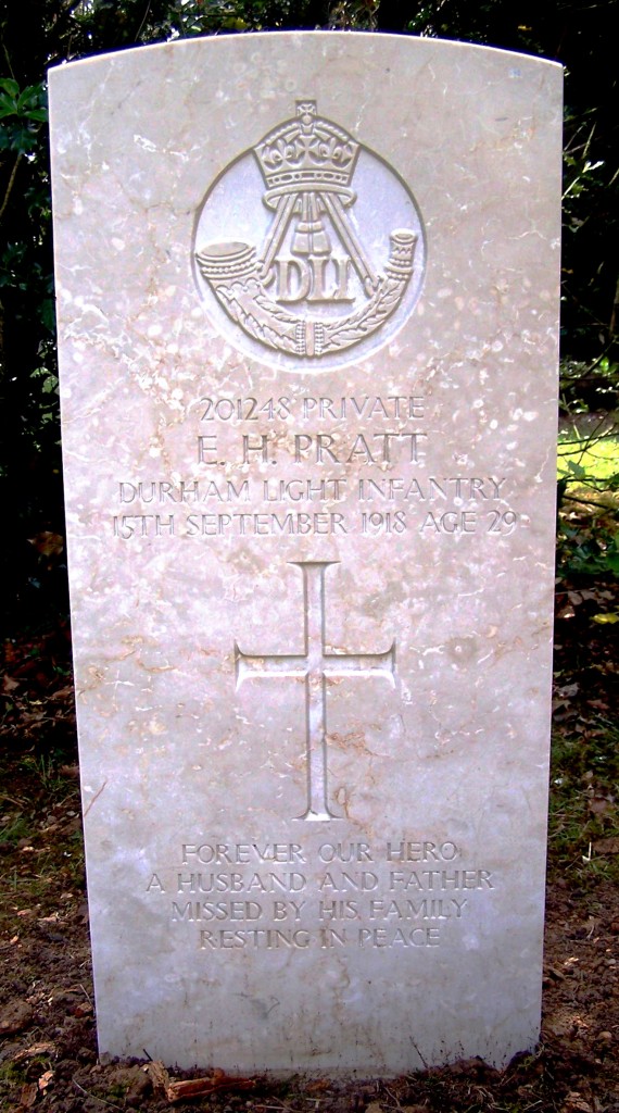 Edward Henry Pratt war grave (2)