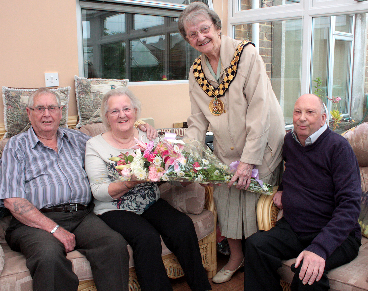 Aycliffe Couple’s 60th Wedding Anniversary