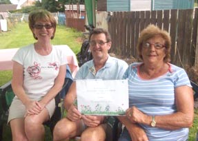 Woodham Couple Win Allotment Competition