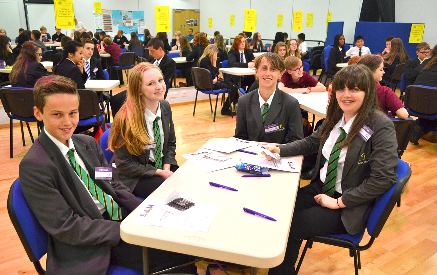 Woodham Academy Students Top Year 9 Maths Competition