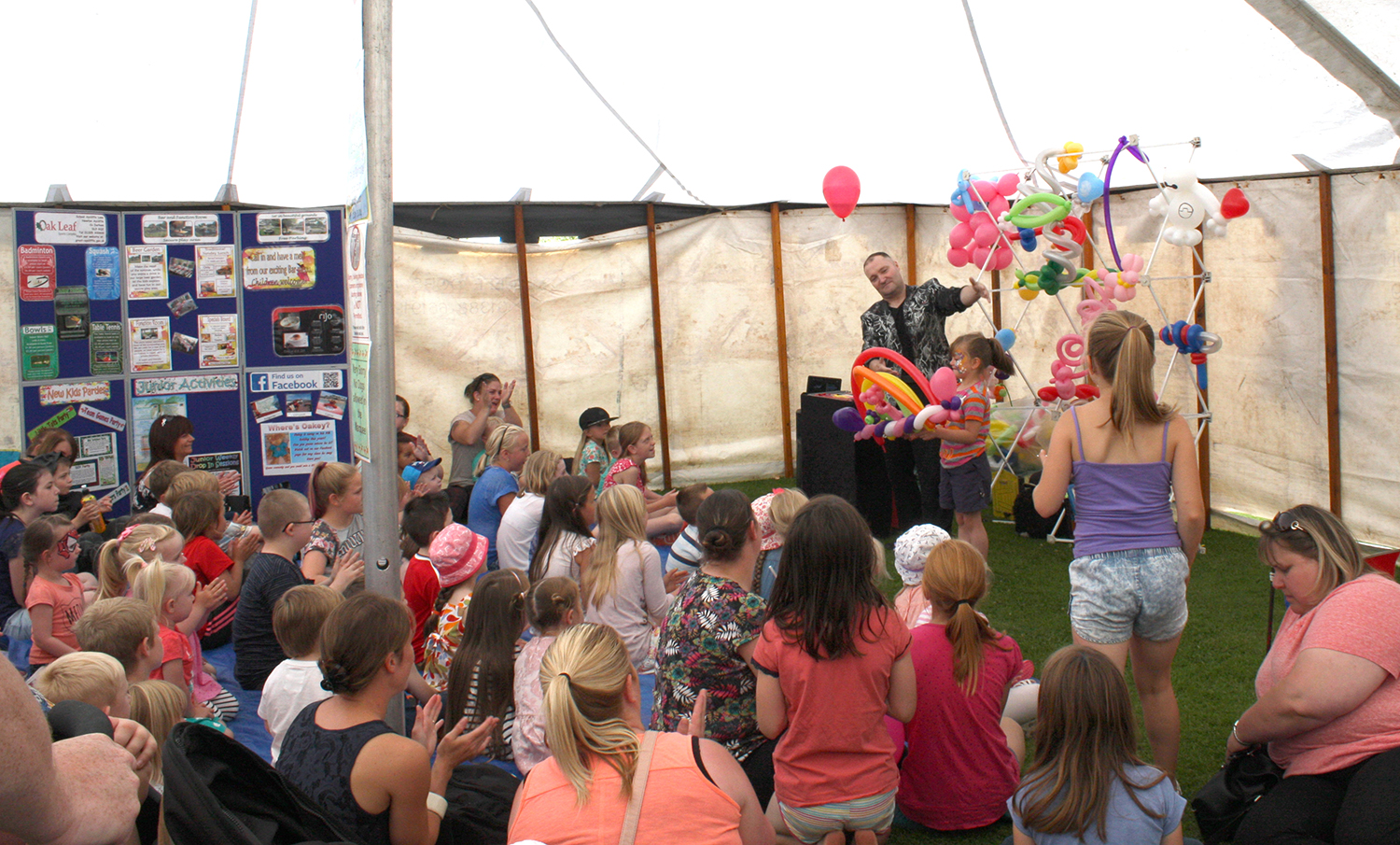 Town Council Fun Fair in the Parks Popular