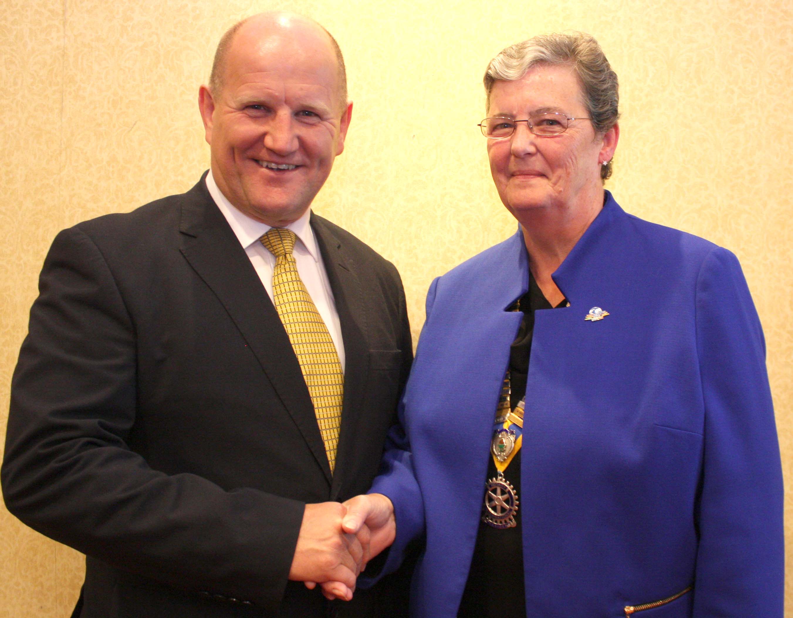 Chief Constable Talks to Rotary Club